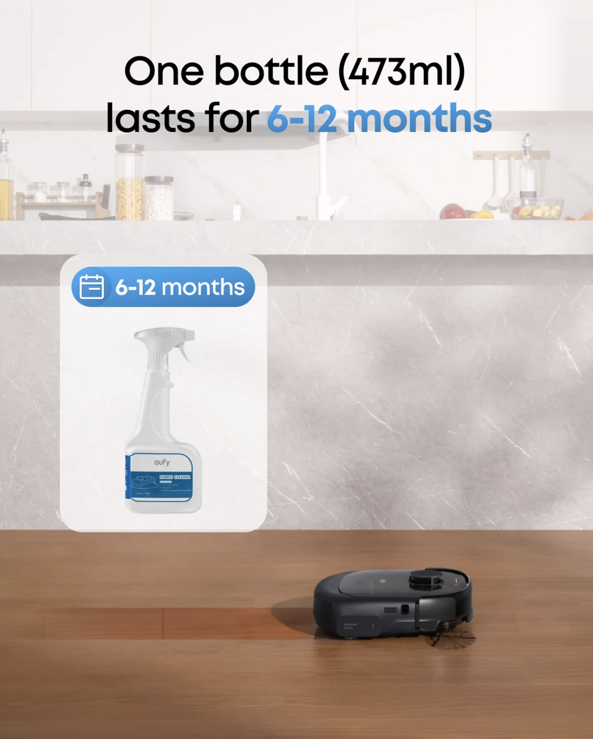 Eufy Omni E28 High-Performance Fabric Cleaning Solution Ready to Use - T290PG20