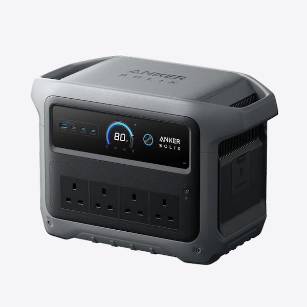 Anker SOLIX C1000 Gen 2 Portable Power Station 1,024Wh 2,000W with Solar Input - A17632A1