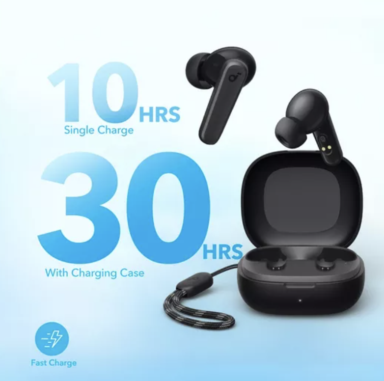 Anker Soundcore R50I Wireless Bluetooth Earbuds with True Wireless Stereo Black - A3949G12