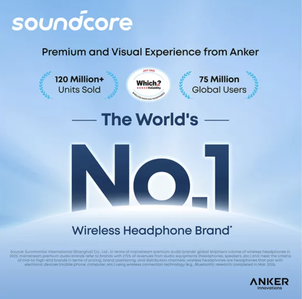 Anker Soundcore Aerofit 2 Adjustable Open-Ear Headphones with Instant AI Translation White - A3874G21