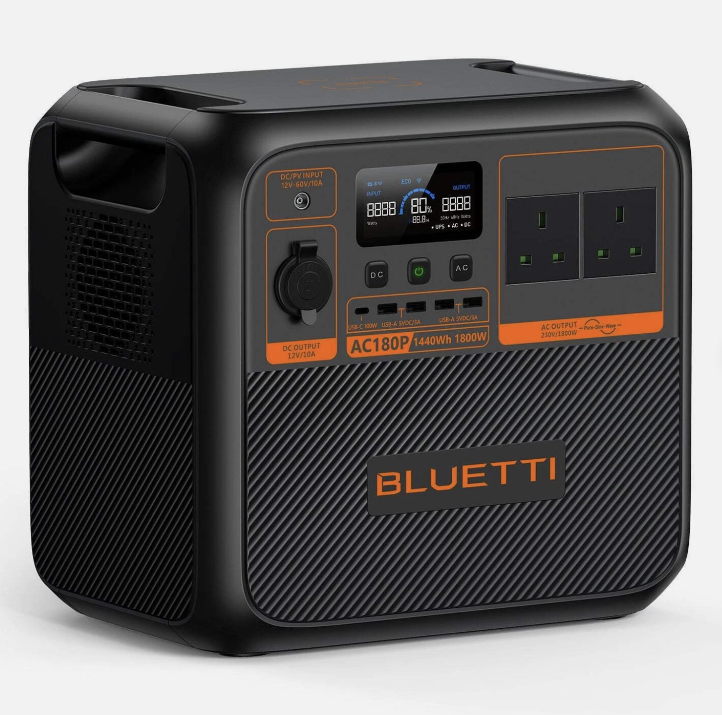 Bluetti AC180P Portable Battery Power Station Premium 1440Wh 1800w
