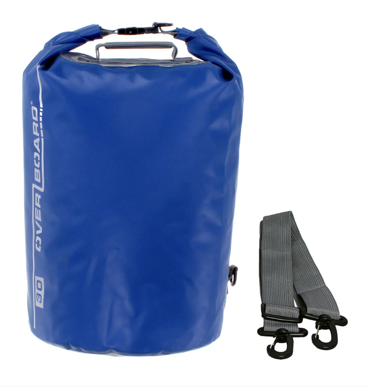 OverBoard 30 Litre Dry Tube Waterproof Bag Water Sports Outdoors OB1006 - Blue