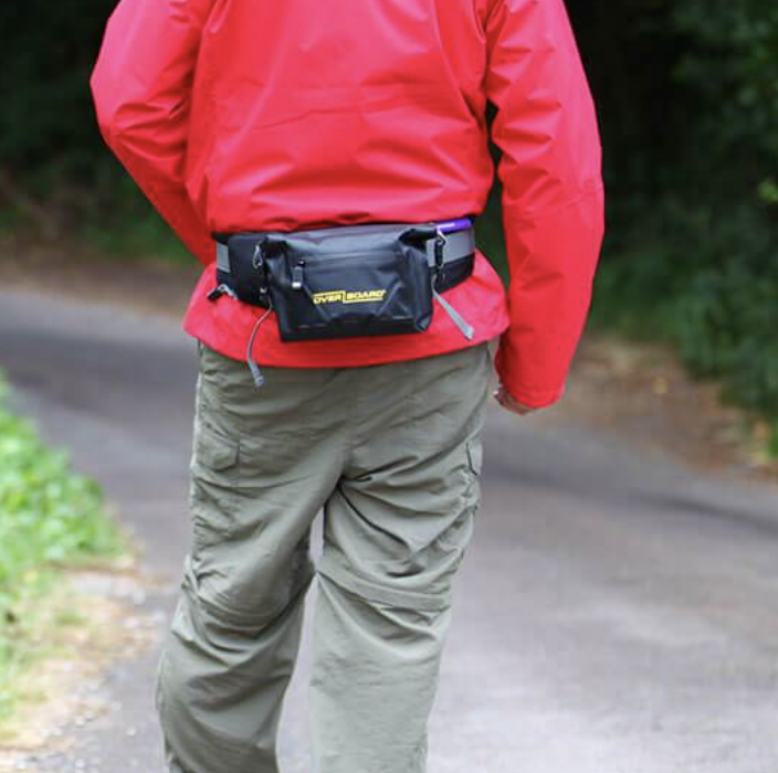 OverBoard 4 Litre Pro Light Waist Pack Waterproof Bag Water Sports Outdoors OB1164 - Yellow