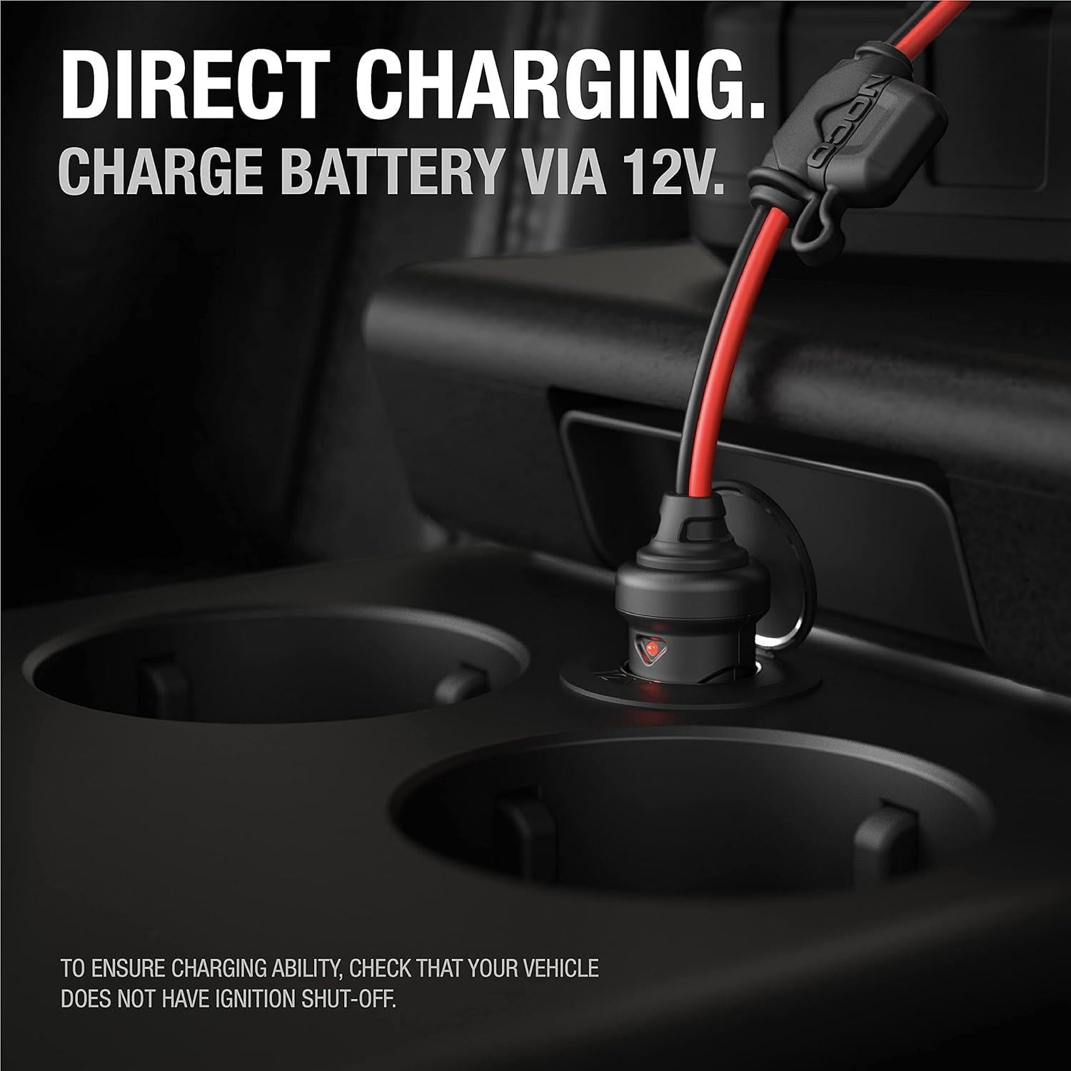 NOCO GC003 X Connect 12V Dual Size Male Plug Accessory For NOCO Genius Smart Battery Charger