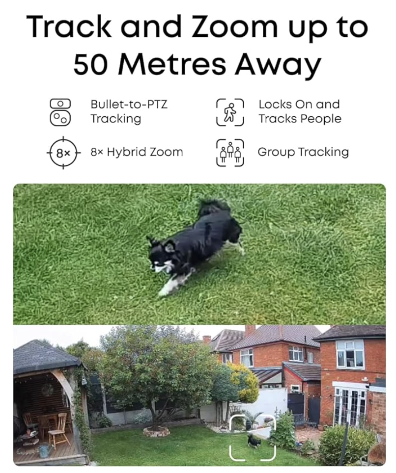 Eufy NVR CCTV Security System S4 MAX with Live Cross-Cam Tracking IP65 Weatherproof - E8E00321