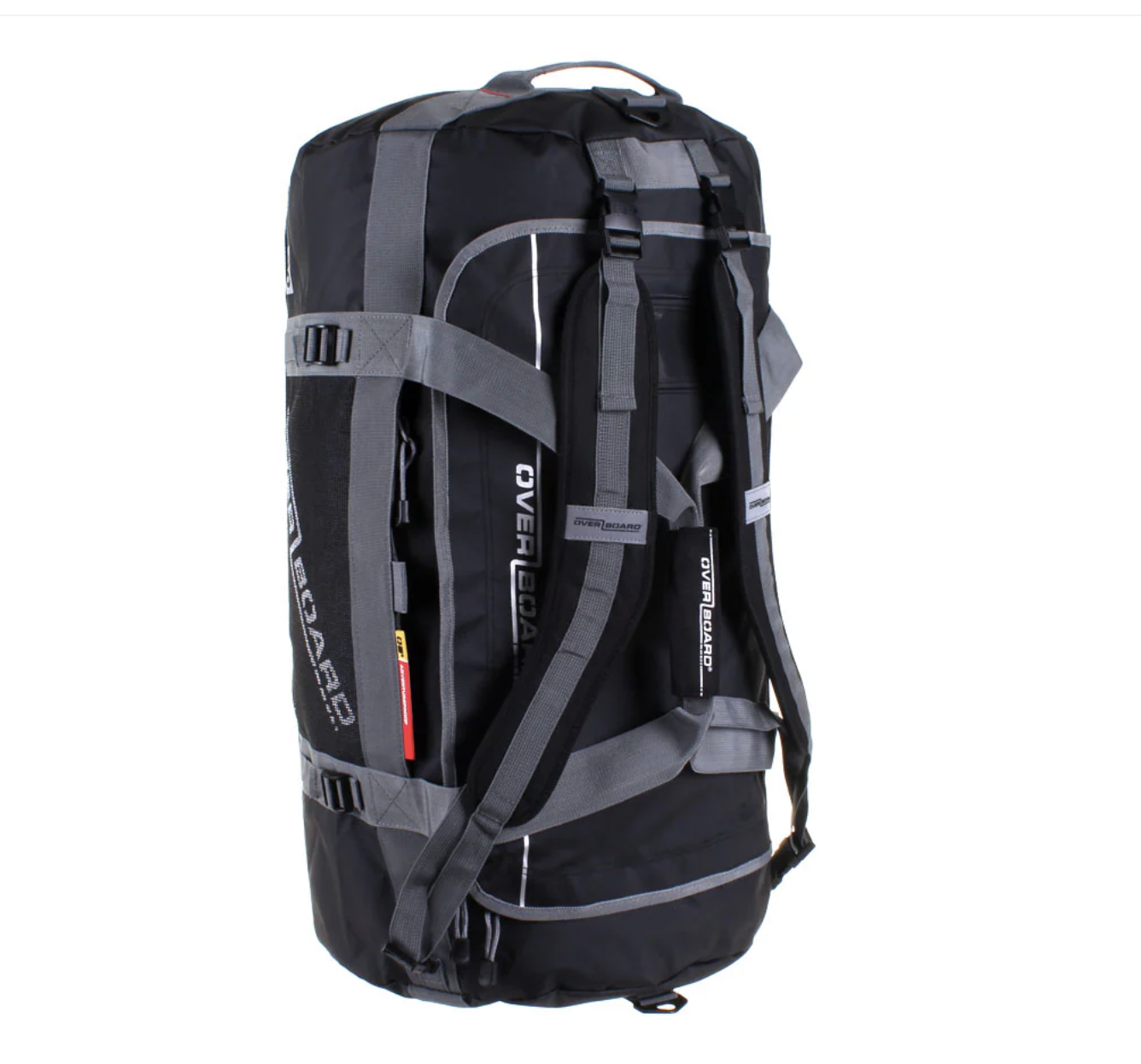 OverBoard 90 Litre Adventure Duffel Bag Waterproof Bag Water Sports Outdoors OB1059 - Black