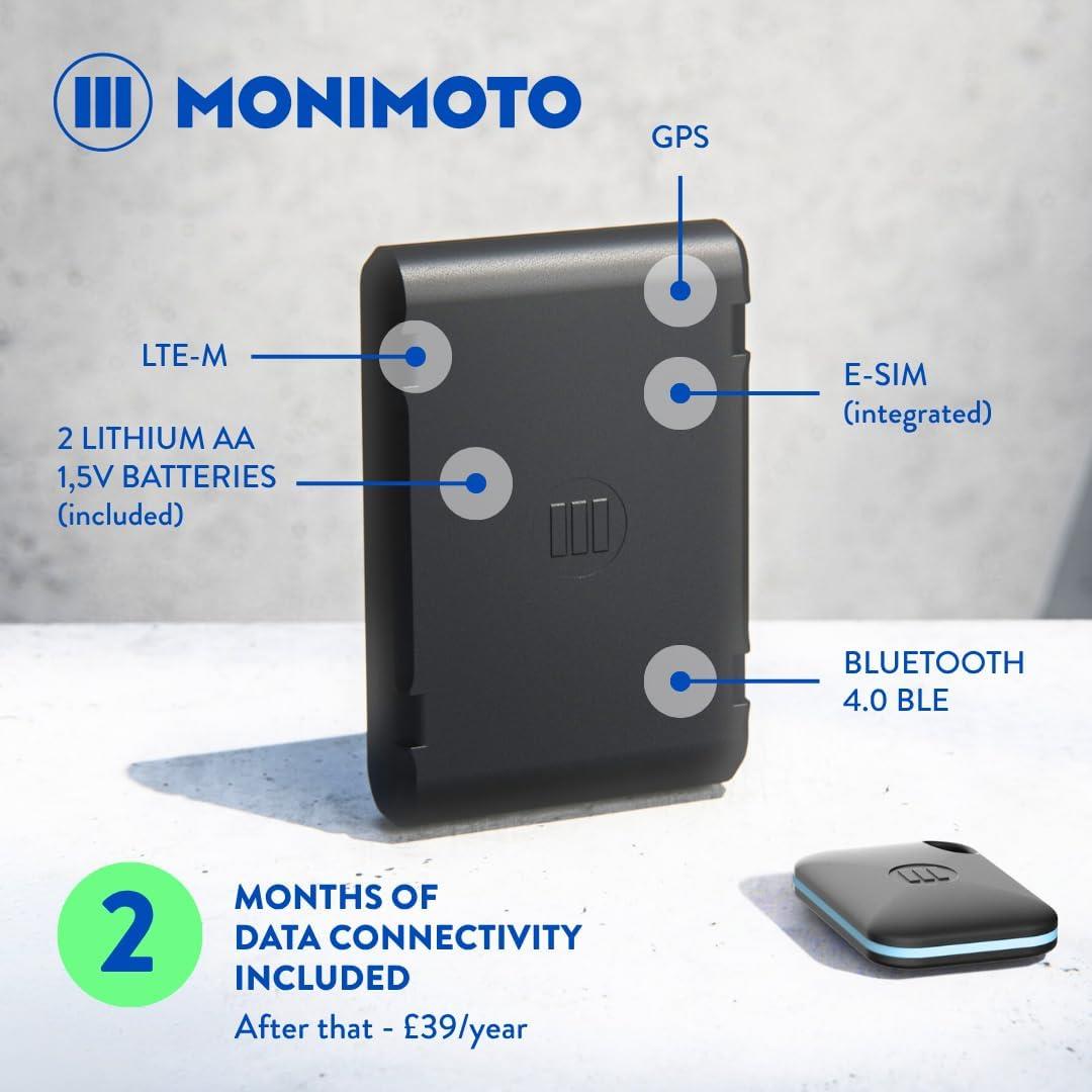 MoniMoto 7 Anti Theft Smart Motorcycle GPS Tracker and Alarm - IIIONI IIIOTO 7