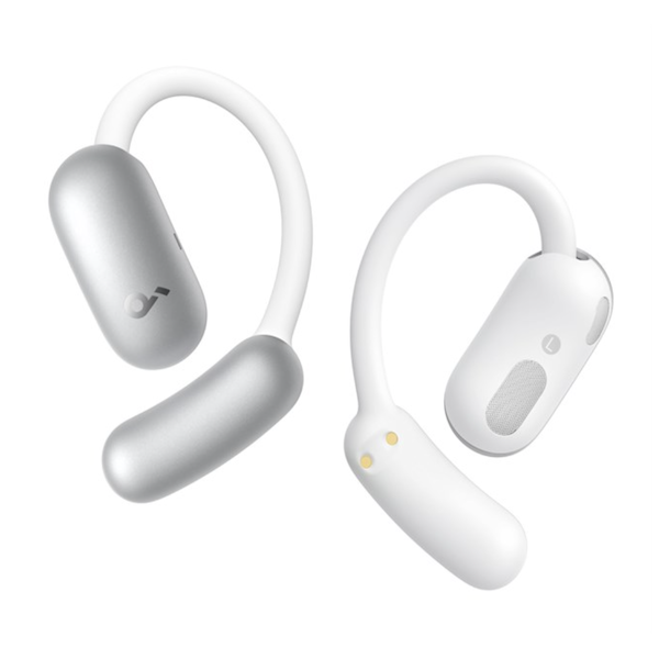 Anker Soundcore Aerofit 2 Open-Ear Headphones with Voice Controlled Personal AI Assistant White - A3874G22