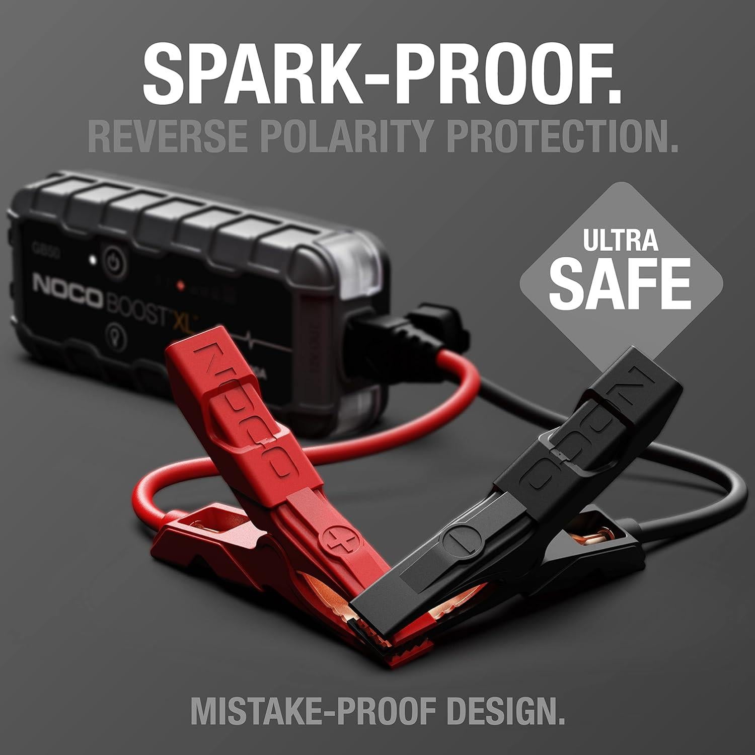 NOCO Boost XL GB50 1500A 12V UltraSafe Portable Lithium Car Jump Starter
