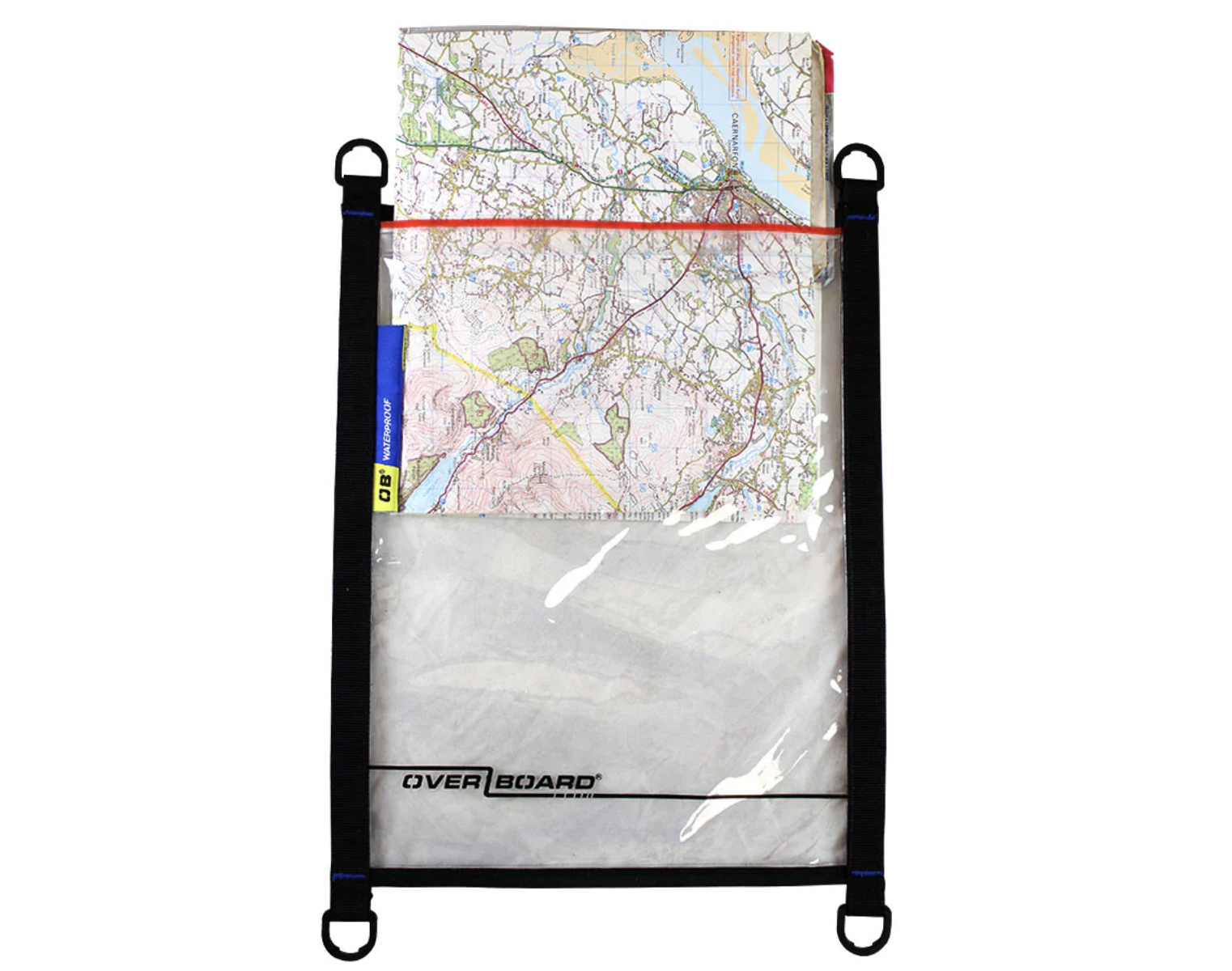 OverBoard Medium Document Pouch Waterproof Bag Water Sports Outdoors OB1081 - Black