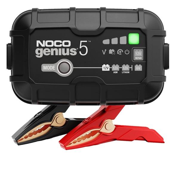 NOCO GENIUS5 5A 6V/12V Smart Battery Charger Trickle Charger & Desulfator