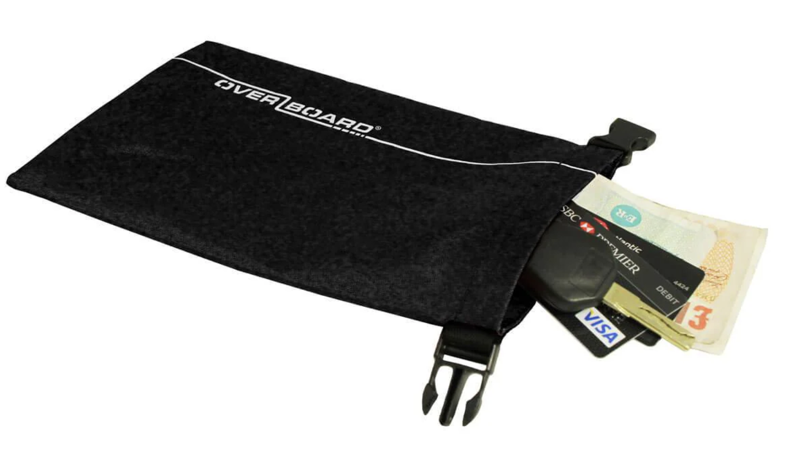 OverBoard Dry Pouch Waterproof Bag Water Sports Outdoors OB1031 - Black