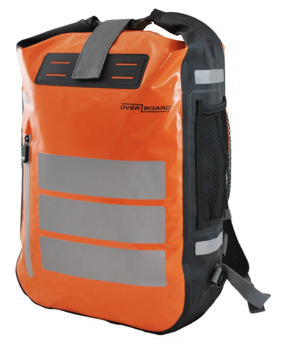 OverBoard 30 Litre Pro Sports Backpack Waterproof Bag Water Sports Outdoors OB1147 - Orange