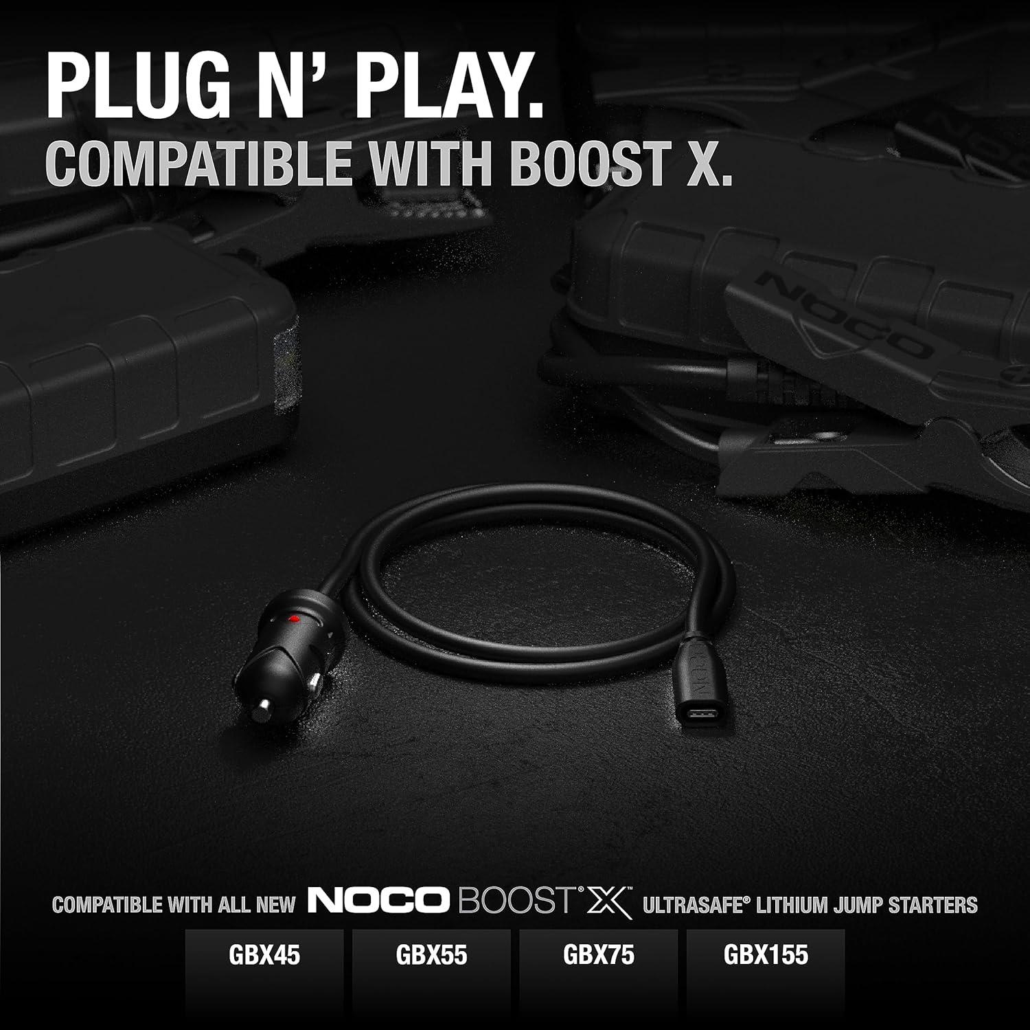 NOCO GBC011 Boost X 65W 12V Car Charger for GBX45 GBX55 GBX75 & GBX155