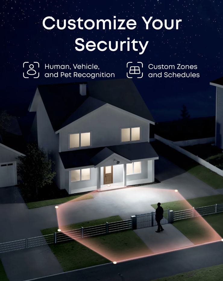 Eufy NVR CCTV Security System Bullet PoE Security Camera E40 with 2x PoE Cameras - E8P00322