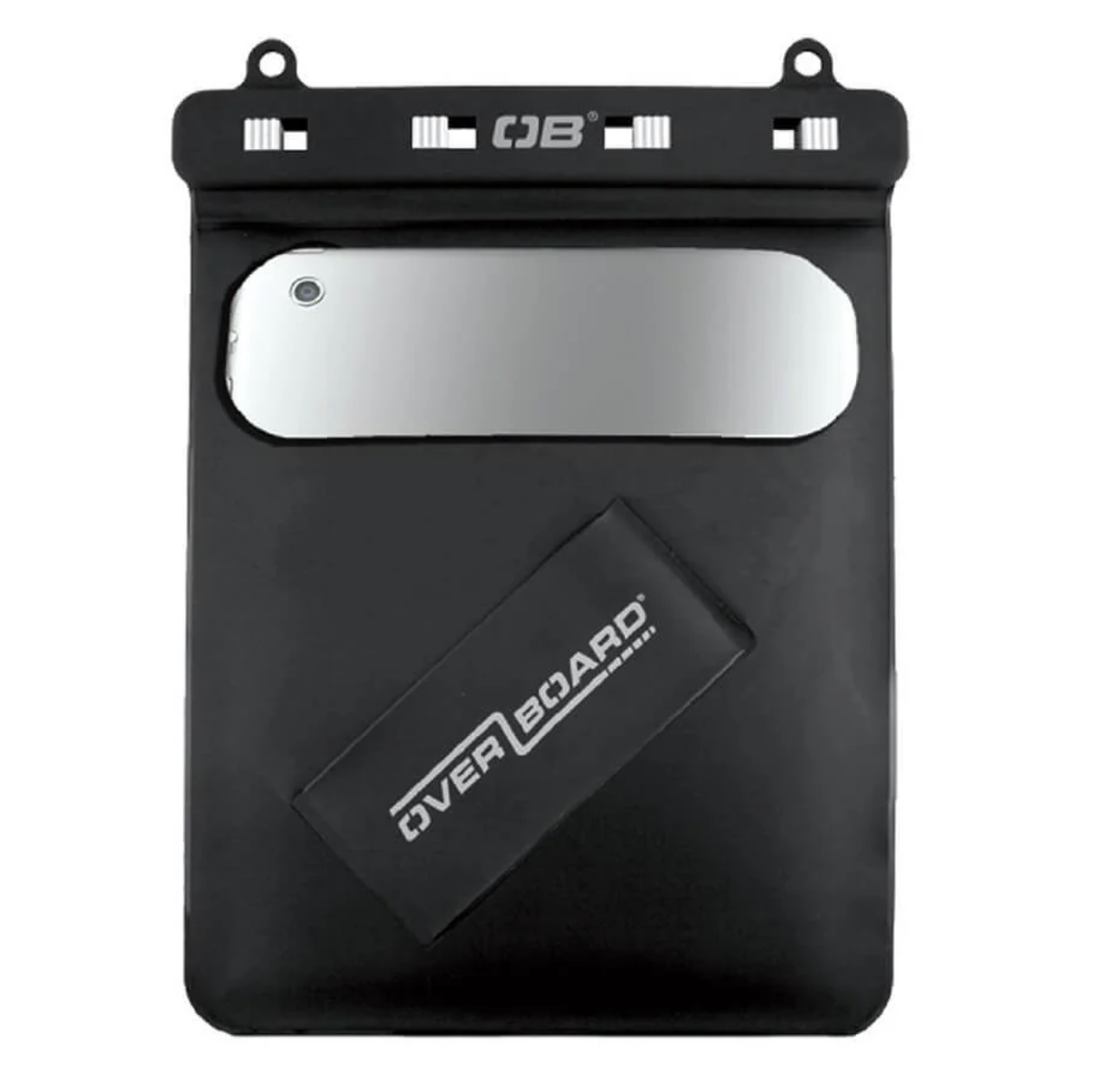 OverBoard Large Tablet iPad Waterproof Case Water Sports Outdoors OB1086 - Black