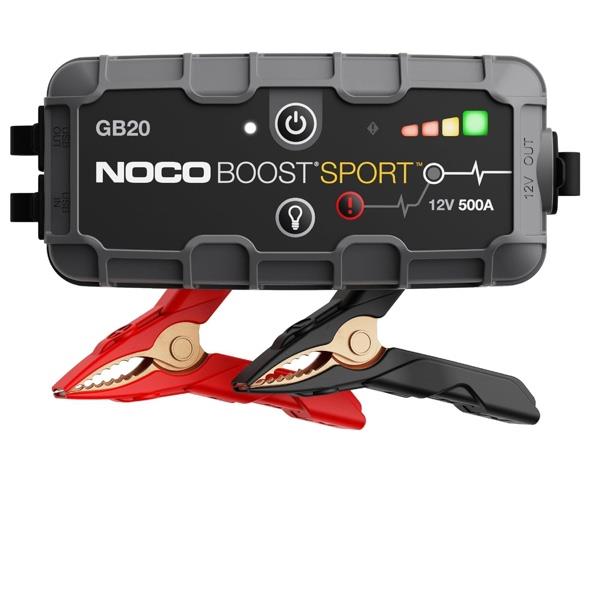 NOCO Boost Sport GB20 500A UltraSafe Car Jump Starter Power Pack Jump Leads