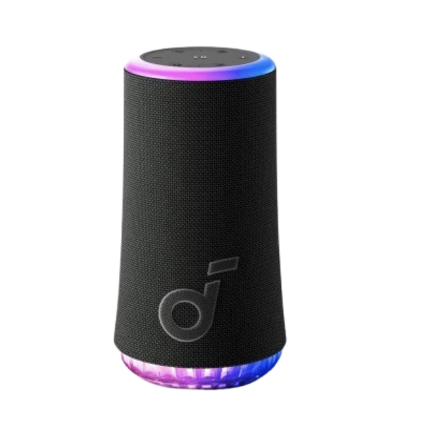 Anker Soundcore Glow 30W Wireless Mono Portable Speaker with Synchronized Light Show Black - A3166G11