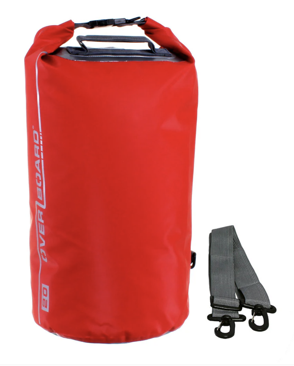 OverBoard 20 Litre Dry Tube Waterproof Bag Water Sports Outdoors OB1005 - Red