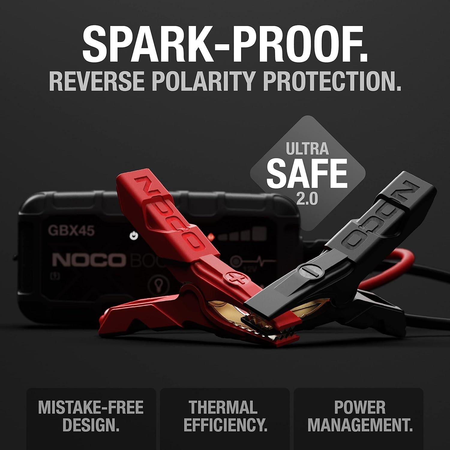 NOCO Boost X GBX45 1250A 12V UltraSafe Portable Lithium Car Jump Starter