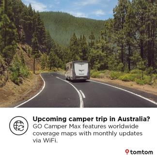 TomTom GO Camper Max 2nd Gen Premium Pack 7 Inch Campervan Sat Nav UK & Europe