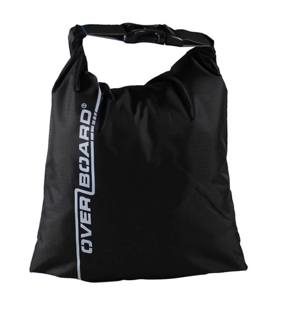 OverBoard Dry Pouch Waterproof Bag Water Sports Outdoors OB1031 - Black