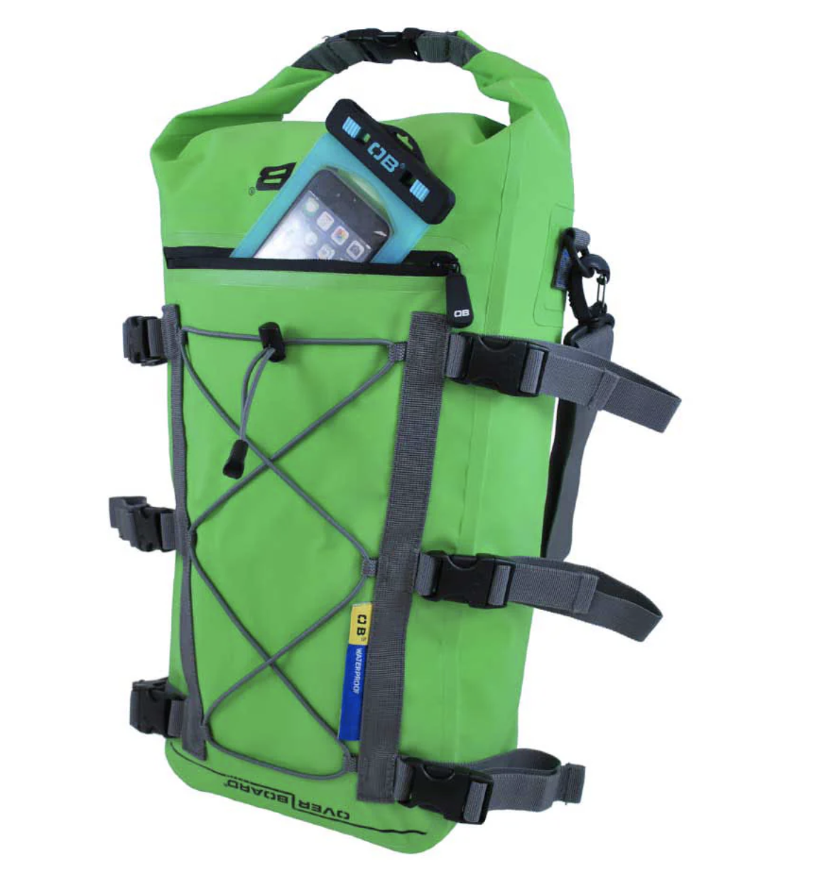 OverBoard 20 Litre Kayak Sup Bag Waterproof Bag Water Sports Outdoors OB1094 - Green