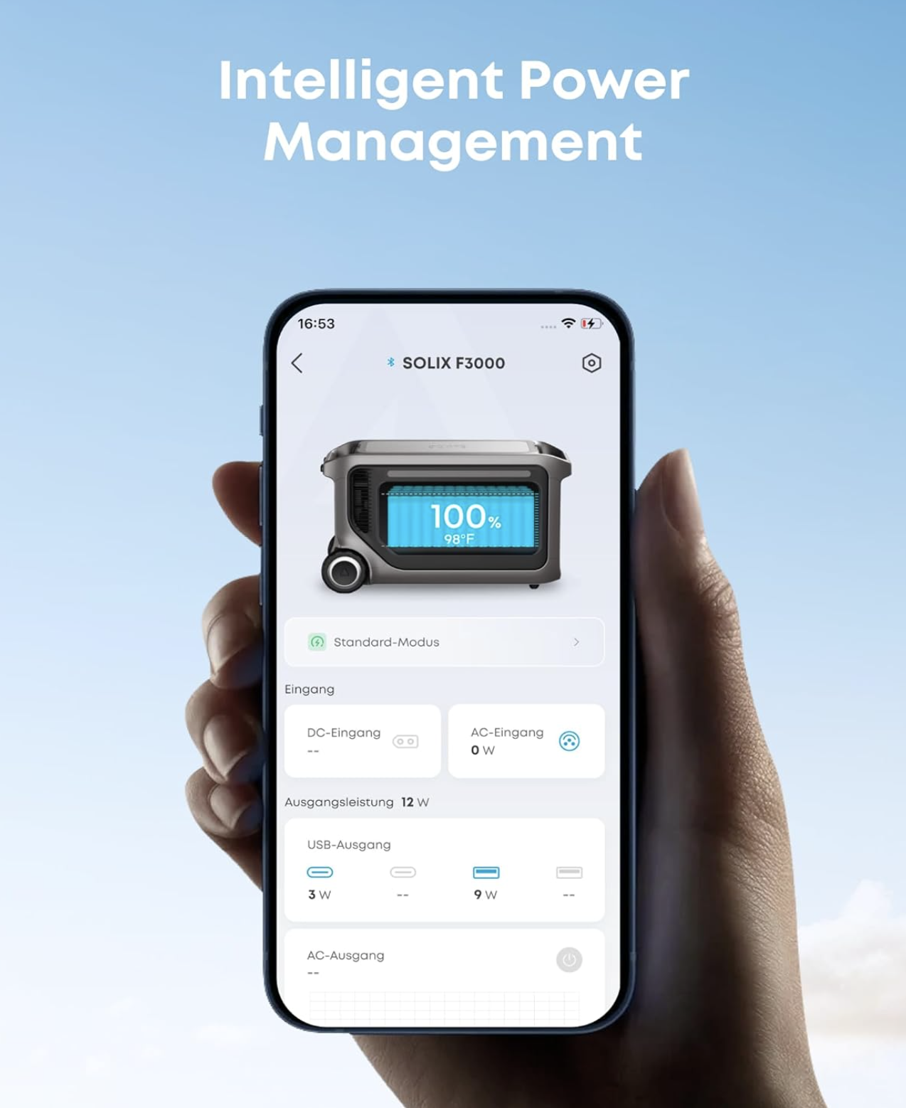 Anker SOLIX BP3000 Expansion Battery 3,072Wh For F3000 with Smart App Tracking - A1782111-85