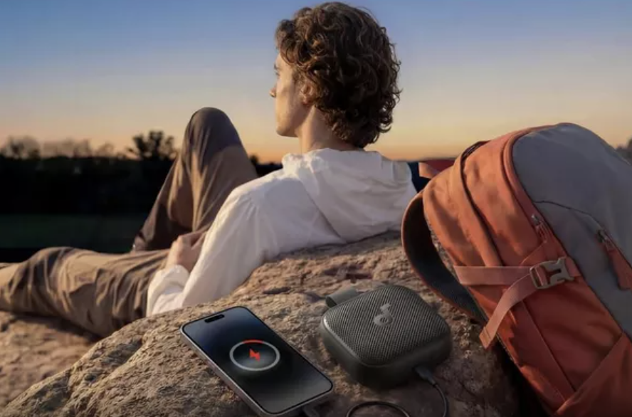 Anker Soundcore Boom Go 3i Portable Bluetooth Speaker with Powerful Bass IP68 Waterproof Black - D5103010