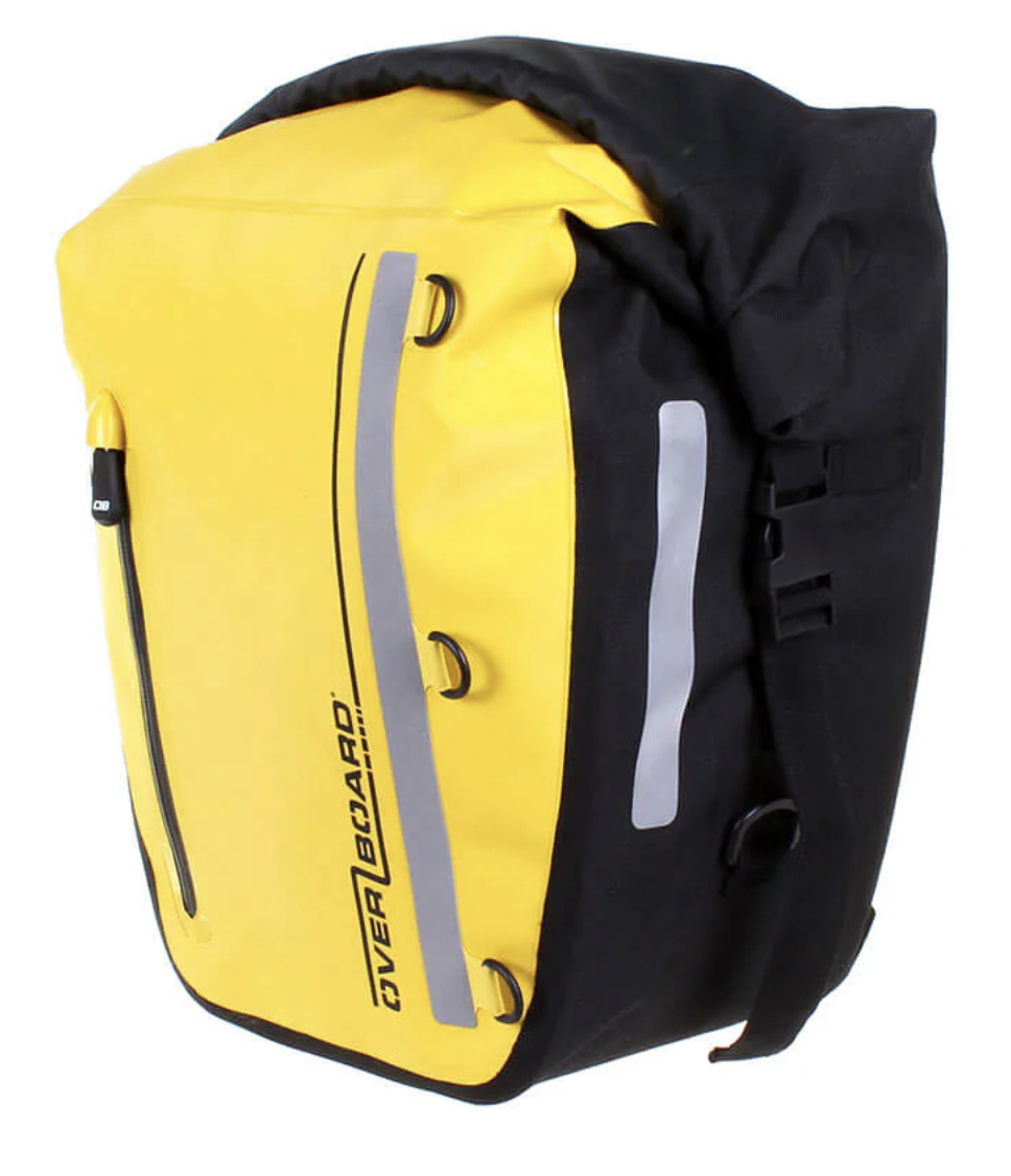 OverBoard 17 Litre Classic Pannier Bag Waterproof Bag Water Sports Outdoors OB1159 - Yellow