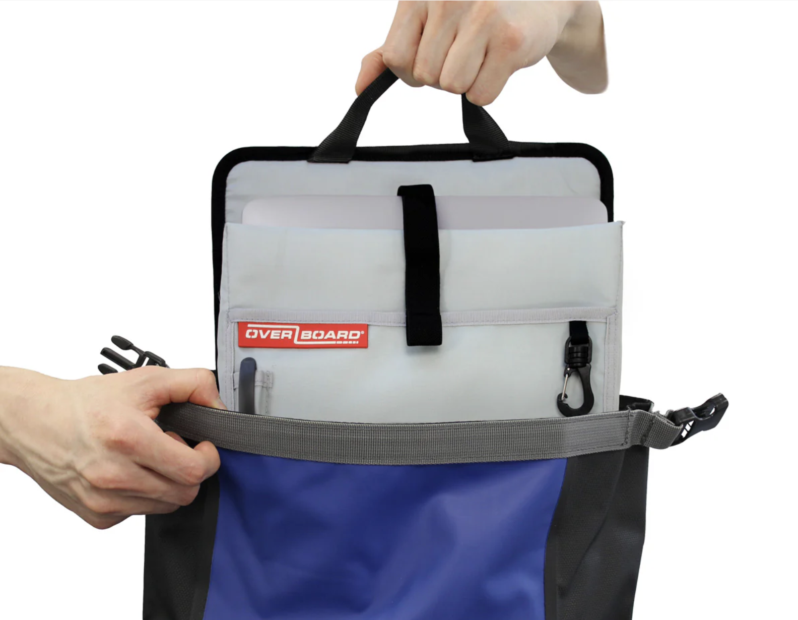 OverBoard Large Backpack Tidy Waterproof Bag Water Sports Outdoors OB1183 - Grey
