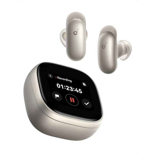 Anker Soundcore Liberty 5 Pro Max Wireless Noise-Cancelling Earbuds with AI Translate & Note Taker Golden - D1204GB1