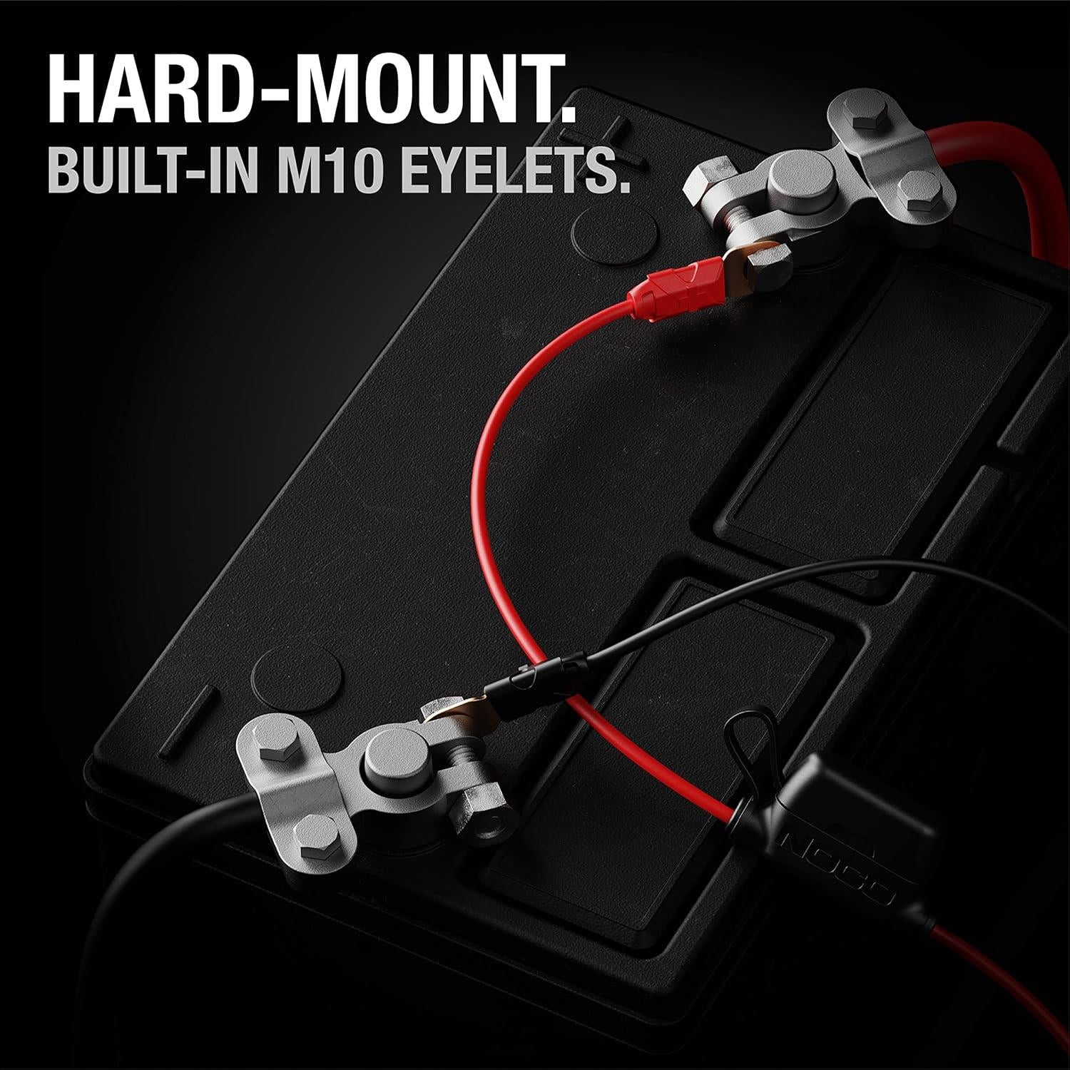 NOCO GC014 X Connect XL Battery Clamp Accessory With Integrated M10 Eyelets Genius Battery Chargers