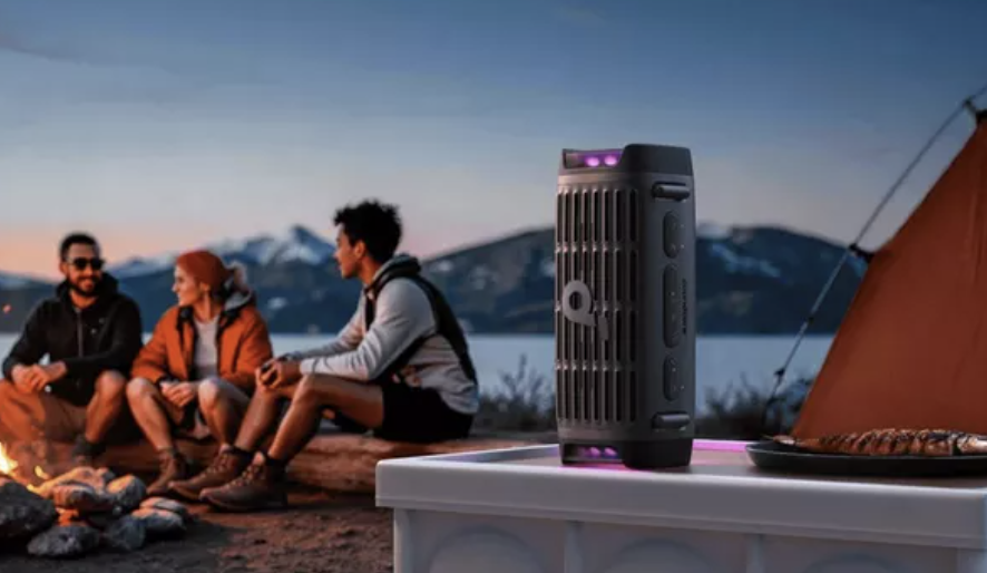 Anker Soundcore Boom 3i Stereo Portable Rugged Speaker IP68 Waterproof 50W Black - D5100A10