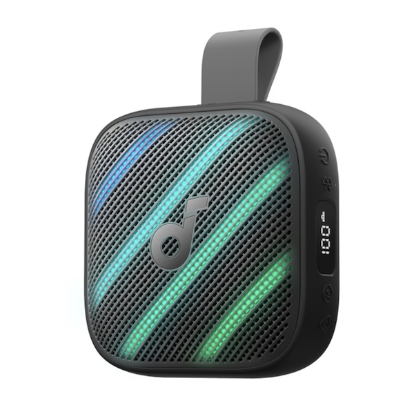 Anker Soundcore Boom Go 3i Portable Bluetooth Speaker with Powerful Bass IP68 Waterproof Black - D5103010