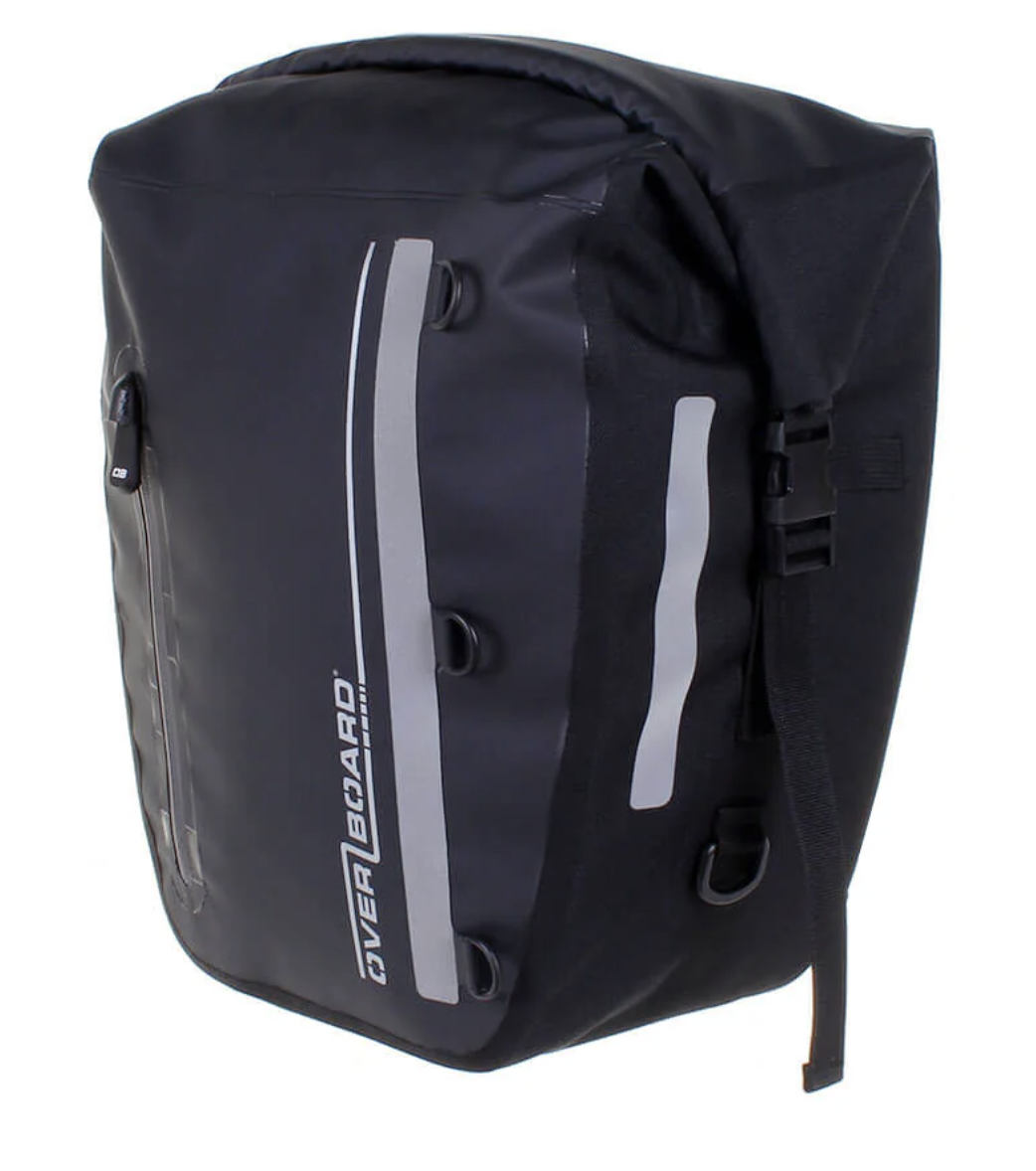 OverBoard 17 Litre Classic Pannier Bag Waterproof Bag Water Sports Outdoors OB1159 - Black