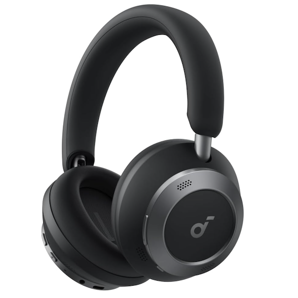 Anker Soundcore Space One Pro Headphones Adaptive Super Foldable Over-Ear Black - A3062G11