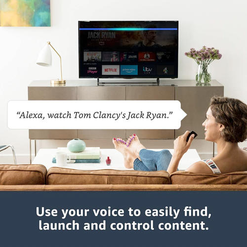 Amazon Fire Stick 4K TV Streaming Device Wi-Fi 6 with Alexa Voice Remote Control