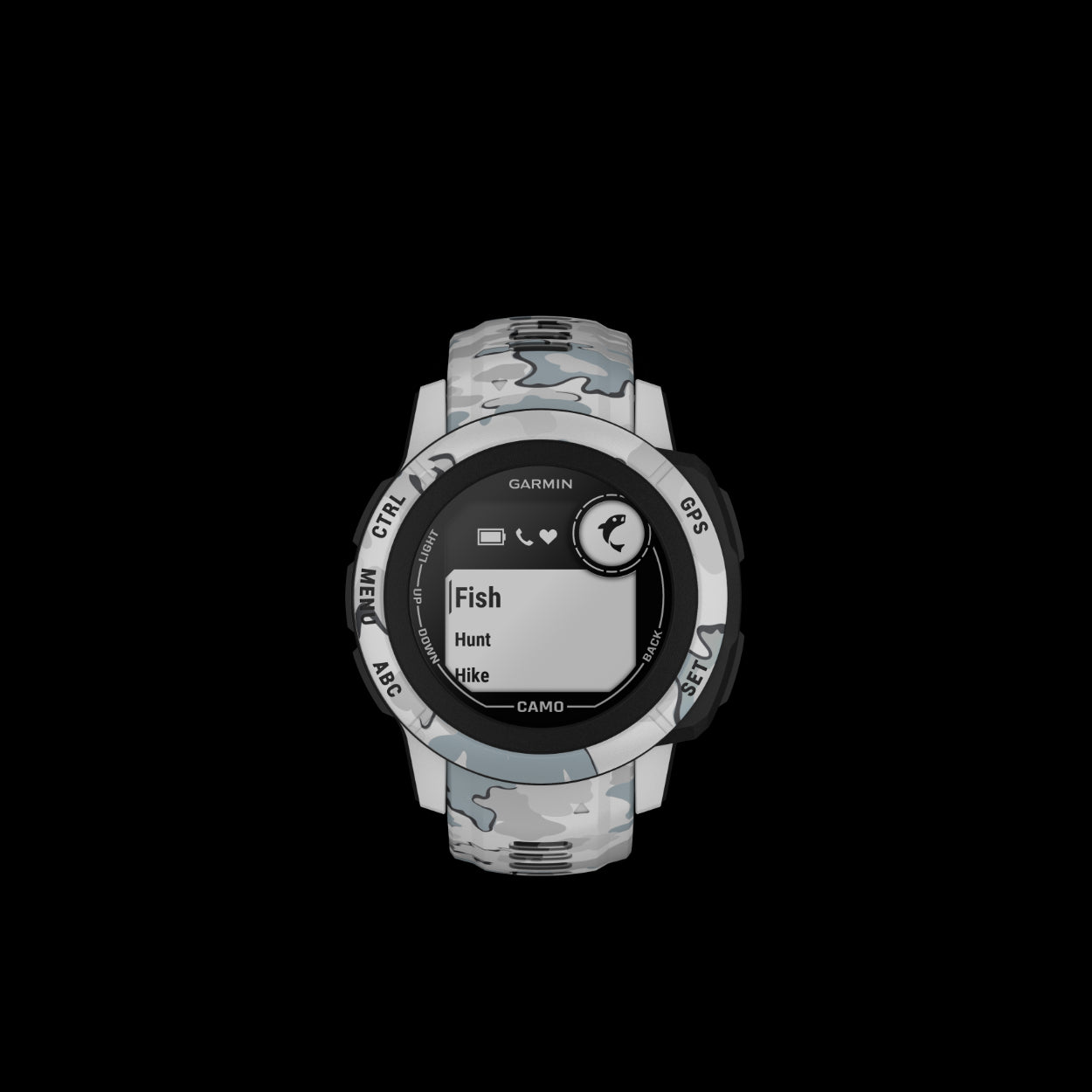Garmin Instinct 2S Rugged GPS Smartwatch Heart Rate Monitor Camo Mist Refurbished