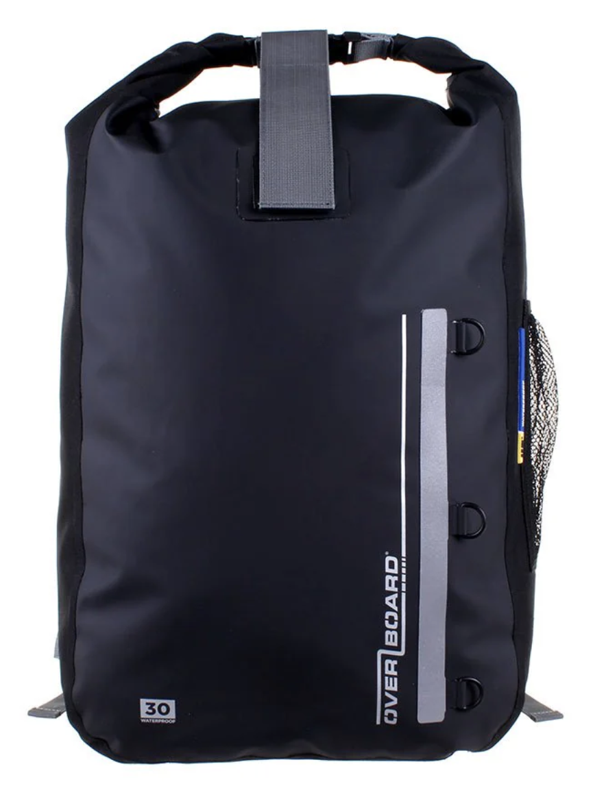 OverBoard 30 Litre Classic Backpack Waterproof Bag Water Sports Outdoors OB1142 - Black
