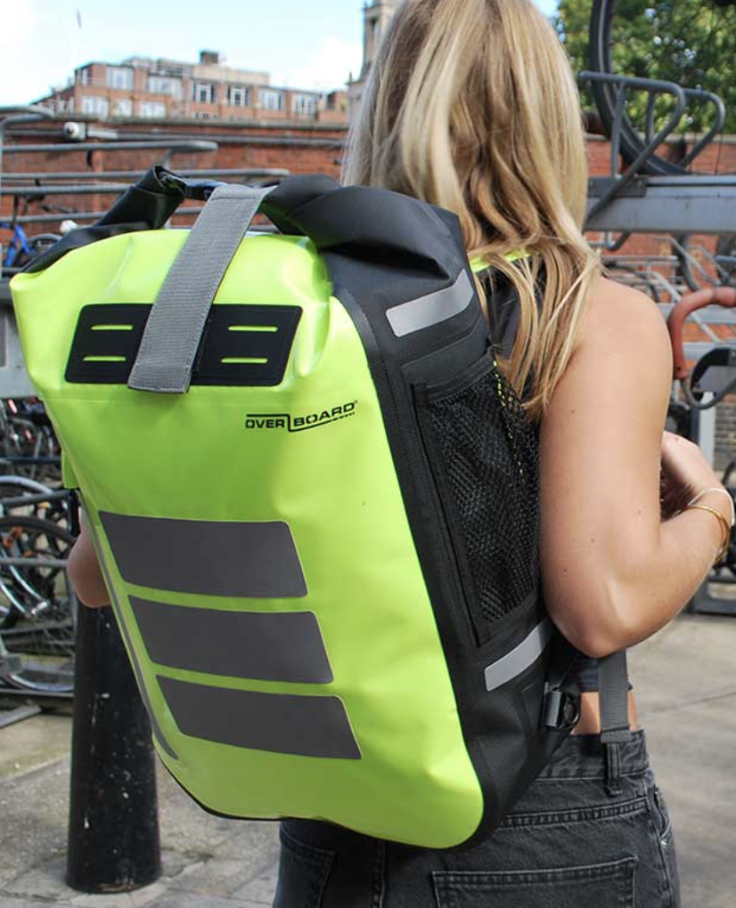 OverBoard 30 Litre Pro Sports Backpack Waterproof Bag Water Sports Outdoors OB1147 - Yellow