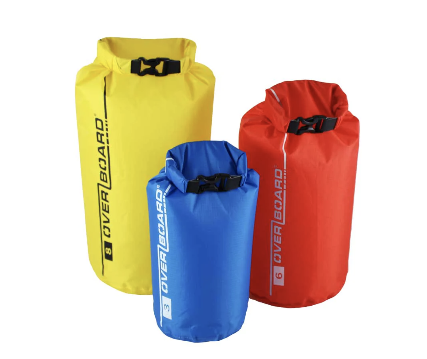 OverBoard Dry Bag Multipack Divider Set 3L + 6L + 8L Waterproof Bag OB1032