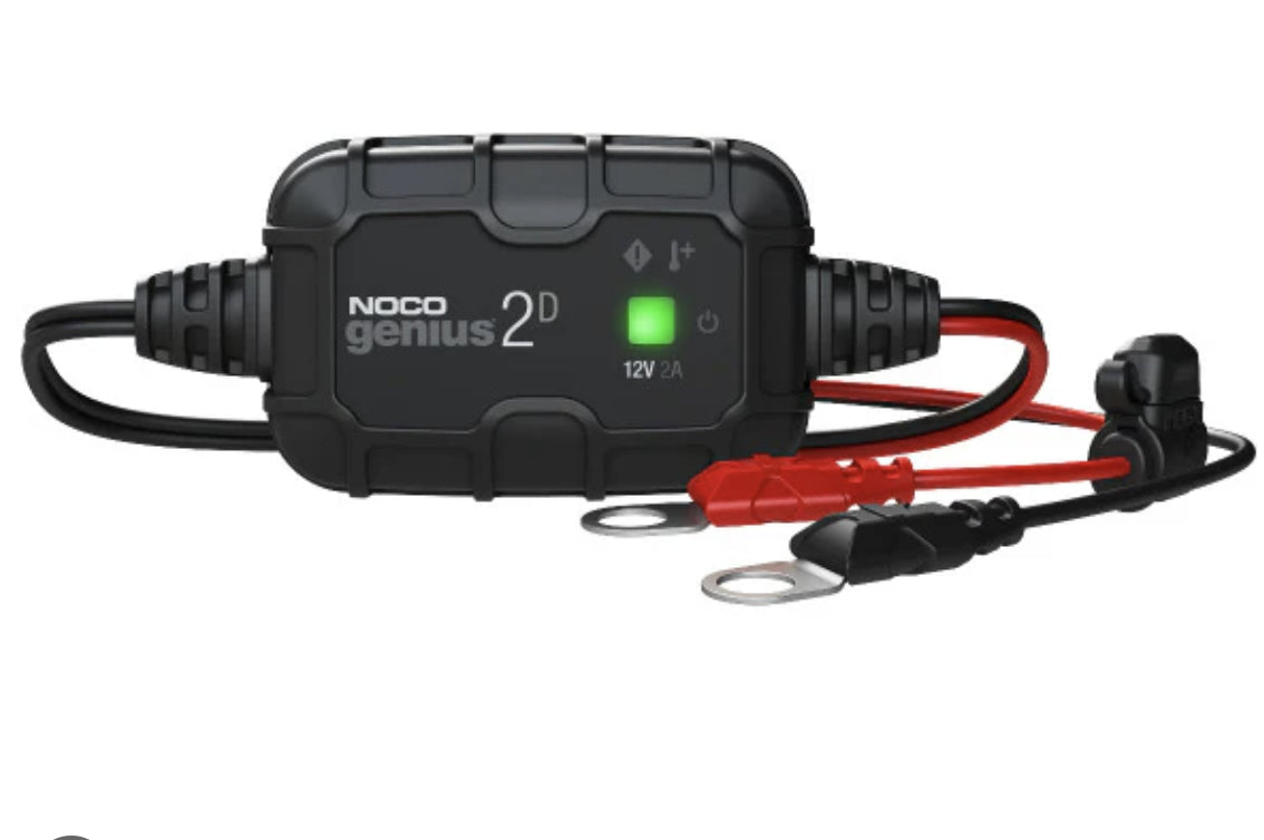 NOCO GENIUS2D Direct Mount Battery Charger Maintainer 2A