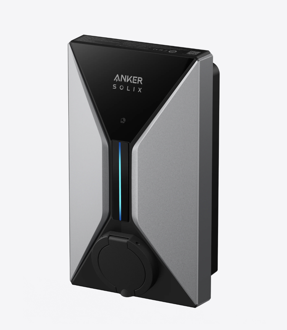 Anker SOLIX V1 7.4kW Smart EV Charger Socket with 99% EV and Hybrid Compatibility - A5191VZ2