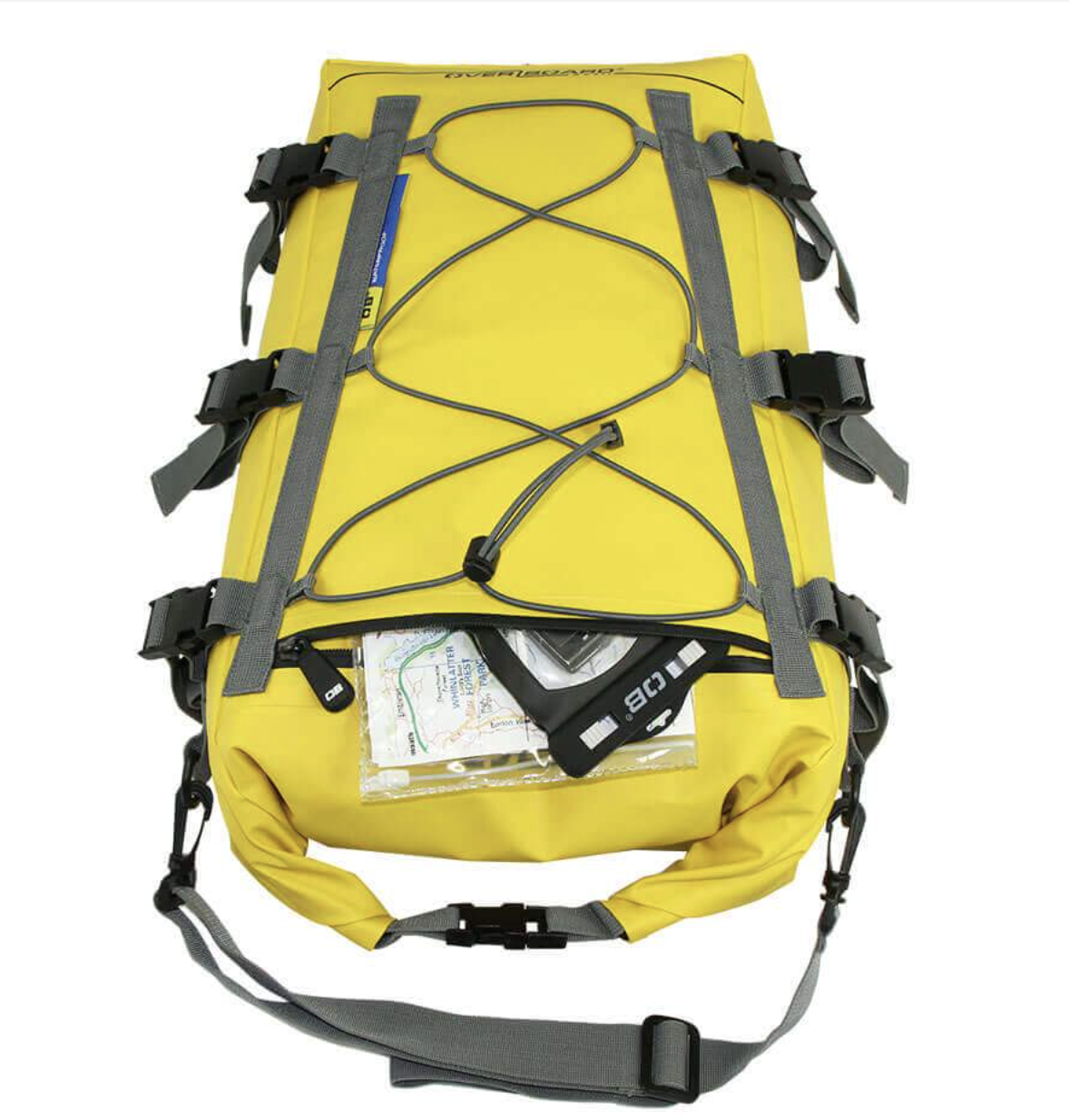OverBoard 20 Litre Kayak Sup Bag Waterproof Bag Water Sports Outdoors OB1094 - Yellow