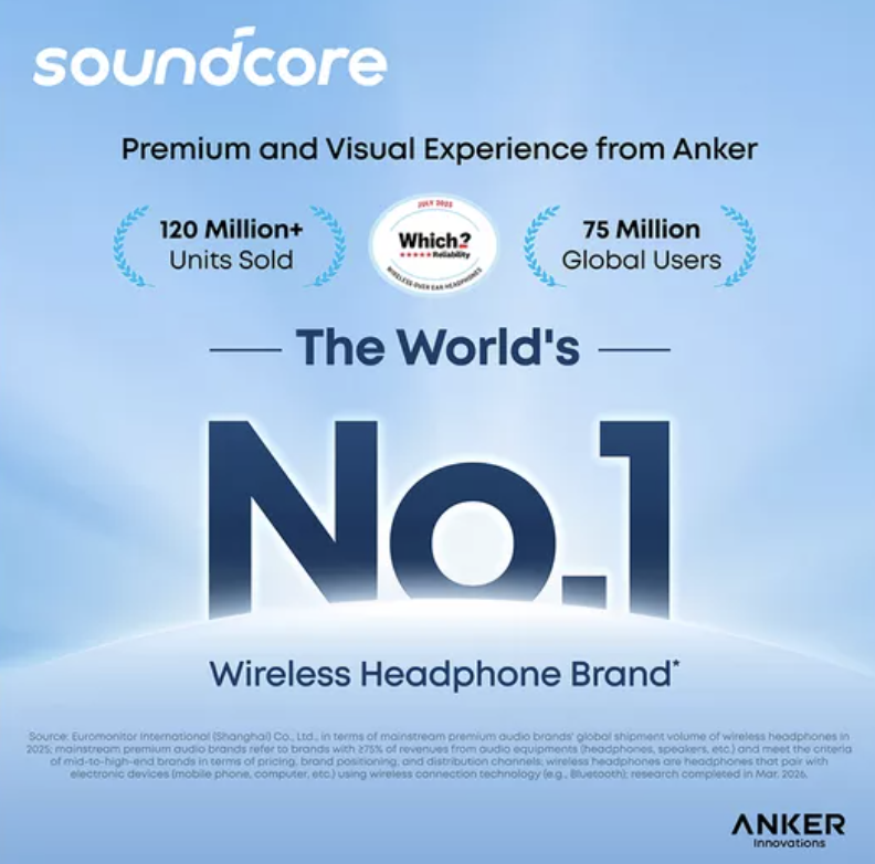Anker Soundcore R50I Wireless Bluetooth Noise-Cancelling Earbuds IP54 Water Resistant Black - A3959G11
