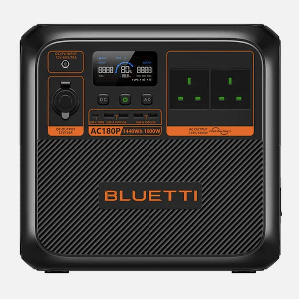 Bluetti AC180P Portable Battery Power Station Premium 1440Wh 1800w