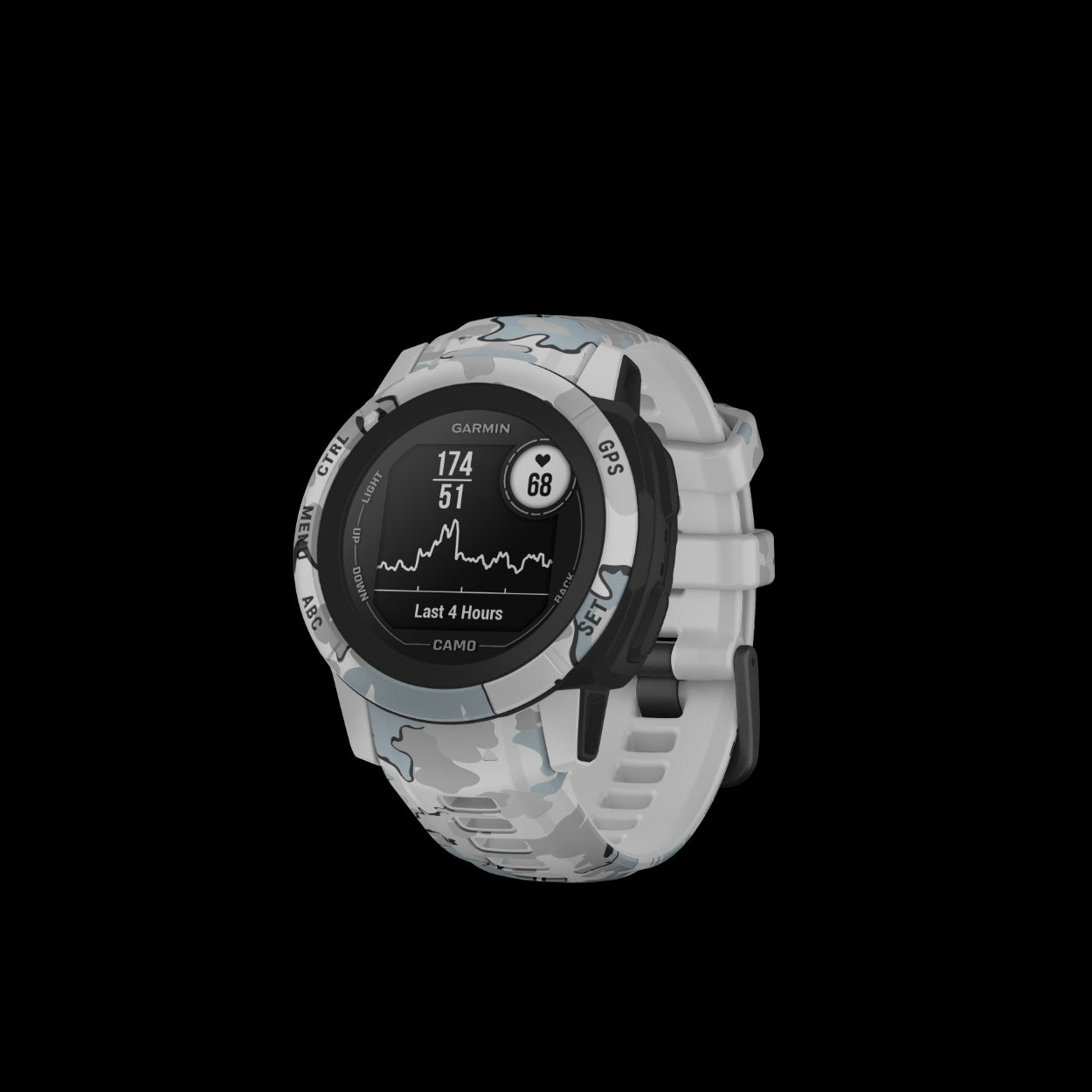 Garmin Instinct 2S Rugged GPS Smartwatch Heart Rate Monitor Camo Mist Refurbished