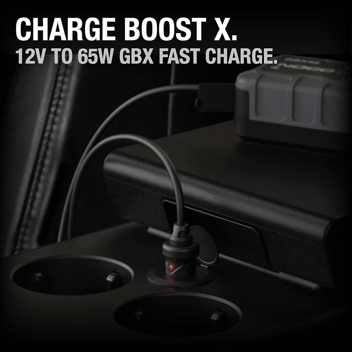 NOCO GBC011 Boost X 65W 12V Car Charger for GBX45 GBX55 GBX75 & GBX155