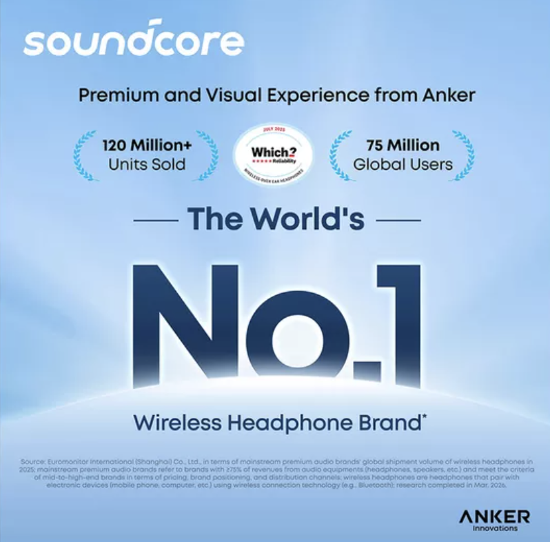 Soundcore Liberty 5 Pro Max Wireless Noise-Cancelling Earbuds with AI Translate & Note Taker Black - D1204G11